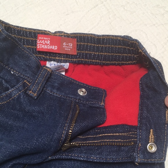 6-12m (4/$20) Fleece-Lined Jeans by Old Navy - Picture 9 of 14